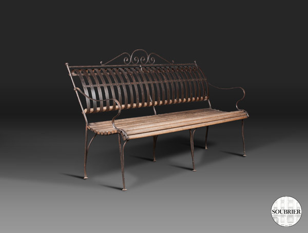 Twentieth garden bench