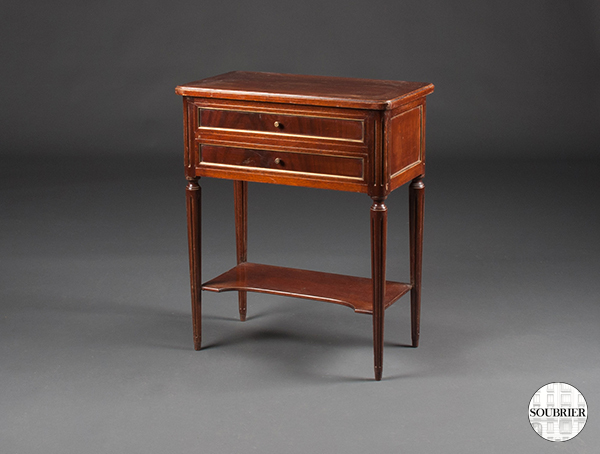 Louis XVI mahogany bedside