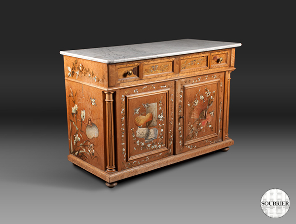 Petit bahut fin XVIIIe