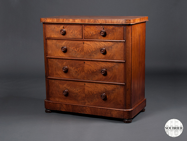 Commode anglaise XIXe