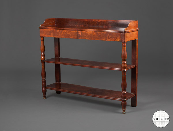 Louis-Philippe mahogany console
