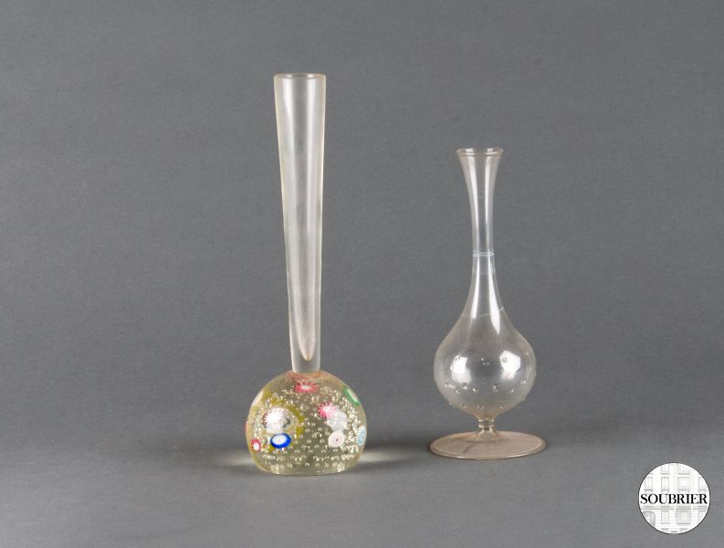 long neck single-flower vases