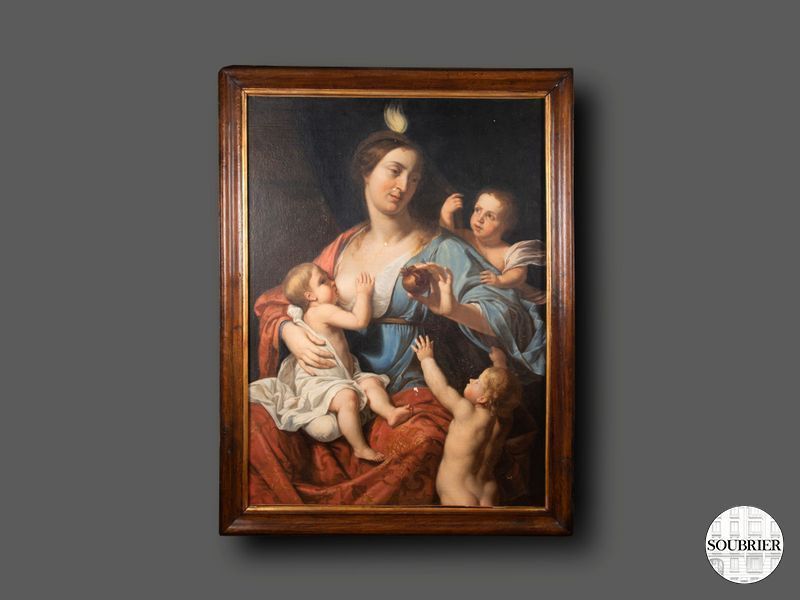 Portrait de femme et enfants XVII