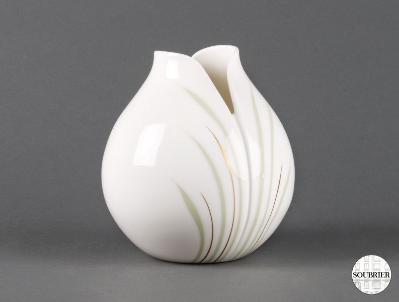 Tulip bulb vase