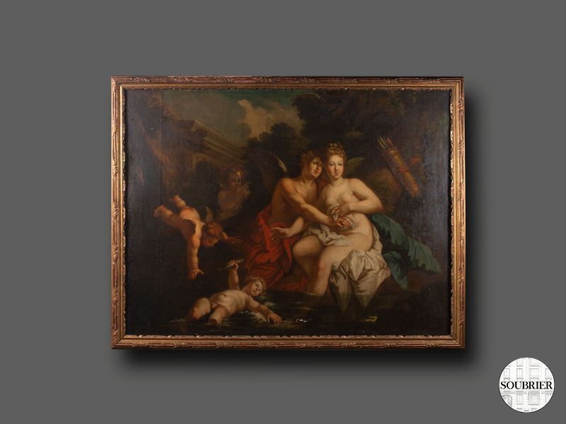 Tableau Venus et Adonis