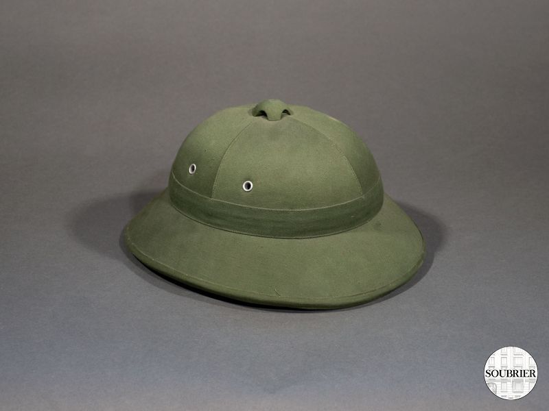 Casque colonial tiss