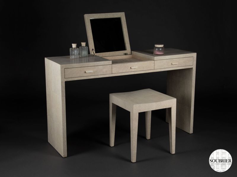 Shagreen dressing table