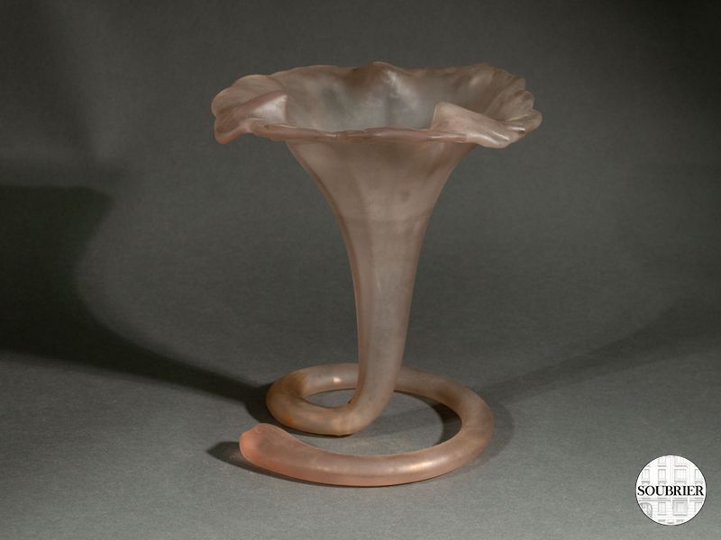 vase cône pâte de ve