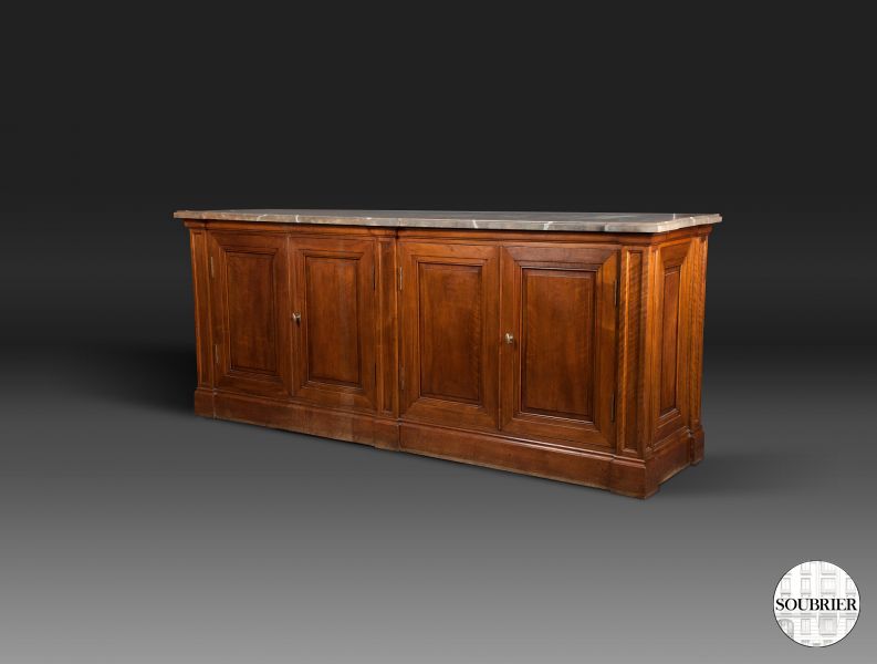 Large solid wood chest