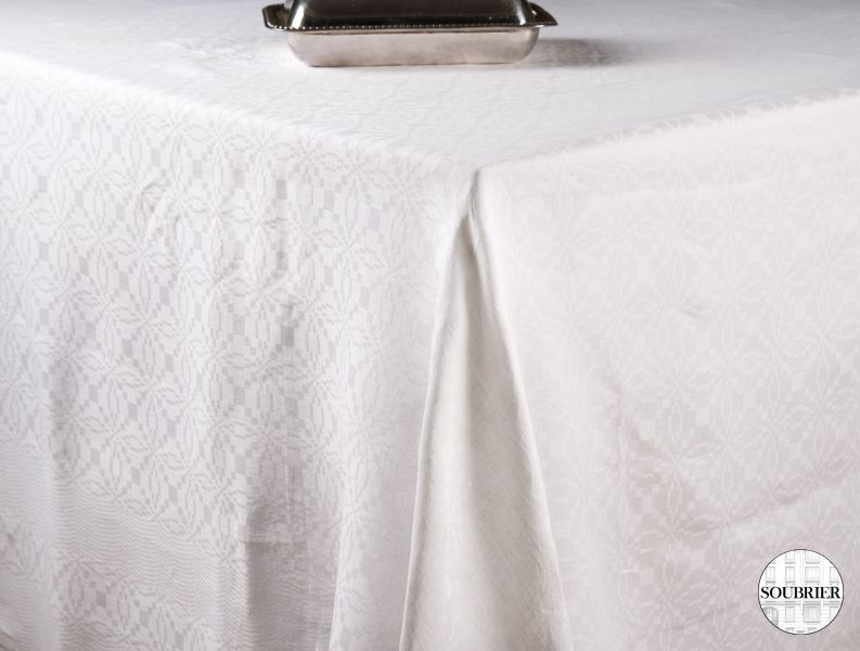 Damask tablecloth