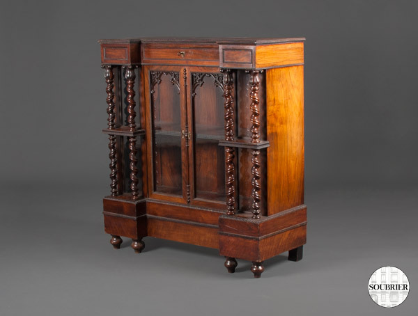 Mahogany Vitrine