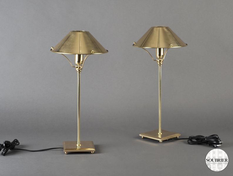 Paire de lampes