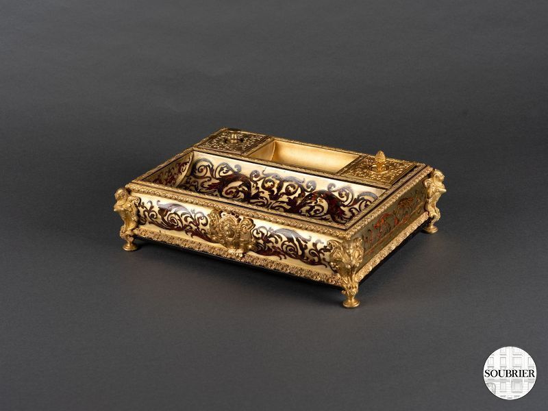 Boulle inkwell