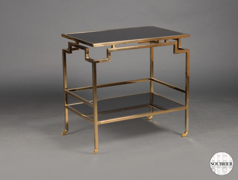 gold-plated trolley