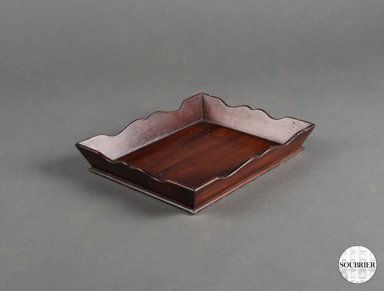 Mahogany tray