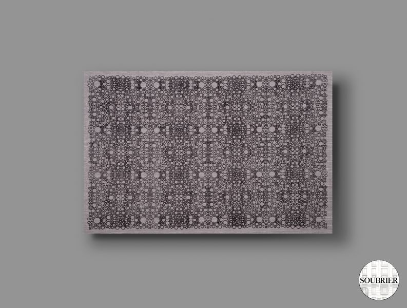 Grey moonrock texture carpet