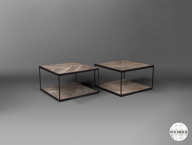 Pair of end tables