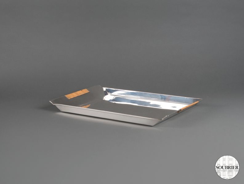 Silver-plated tray