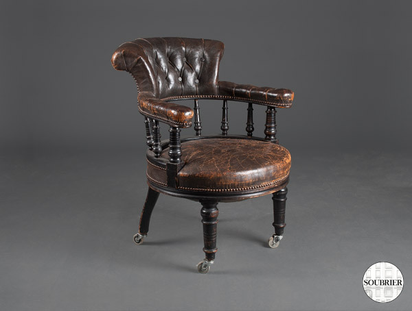 Fauteuil de bureau Napoléon III