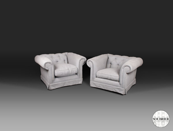 Yesterday Chesterfield armchairs