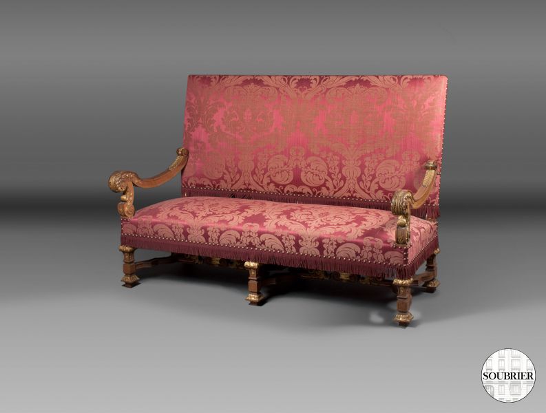Large Louis XIV sofa
