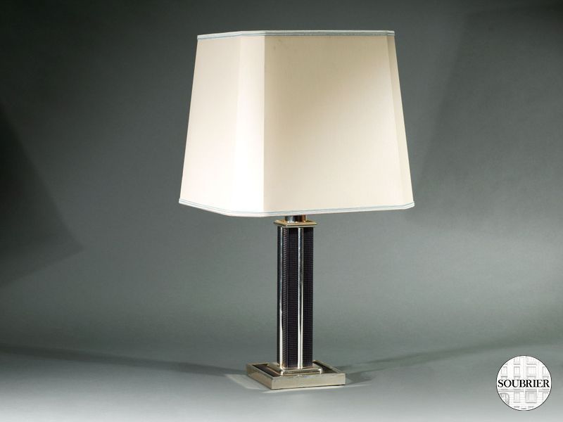 Lampe de bureau noire