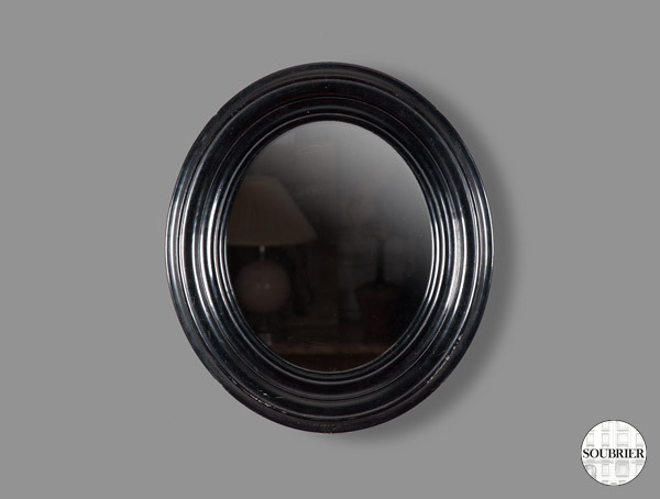 Napoleon III oval mirror