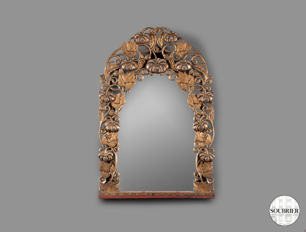 Miroir indien XIXe