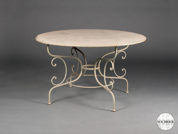 Large pedestal table twentieth garden