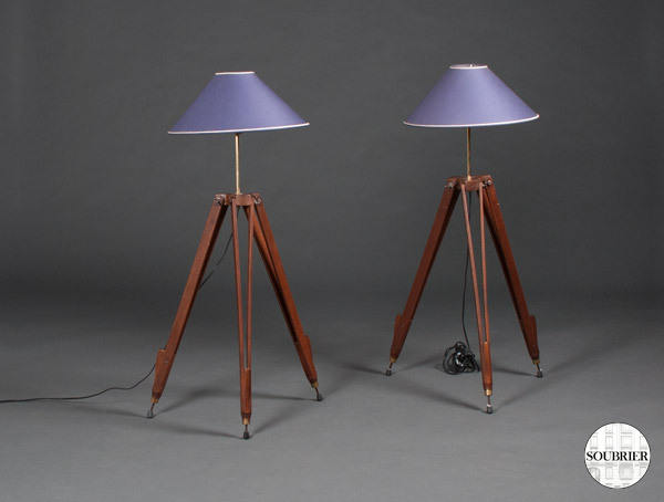 Pair of lamps twentieth