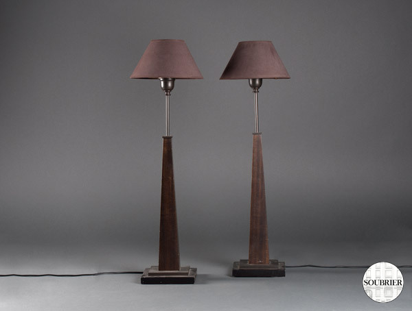 Two reading lamps twentieth