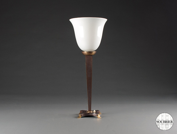 Lampe en bronze 1930