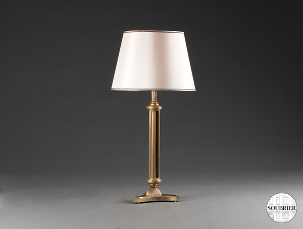 Lampe en bronze XIXe