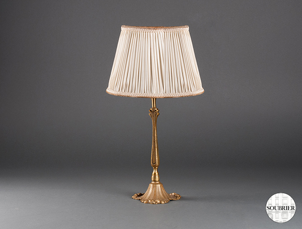 Lampe en bronze 1900 