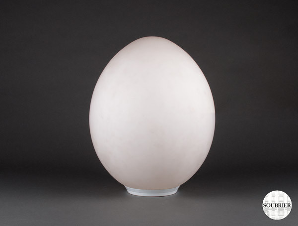 Lampe oeuf en opaline