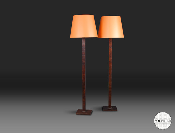 Paire de lampadaires 1930