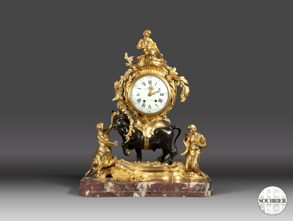 Bronze clock