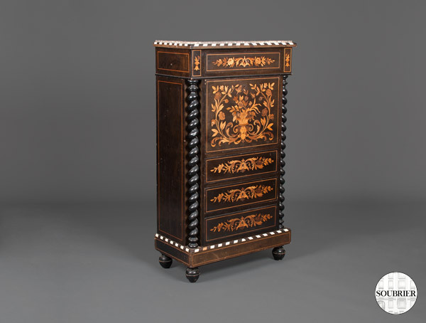 Secretary marquetry