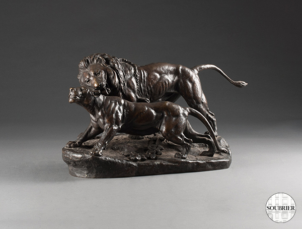 Animal sculpture nineteenth