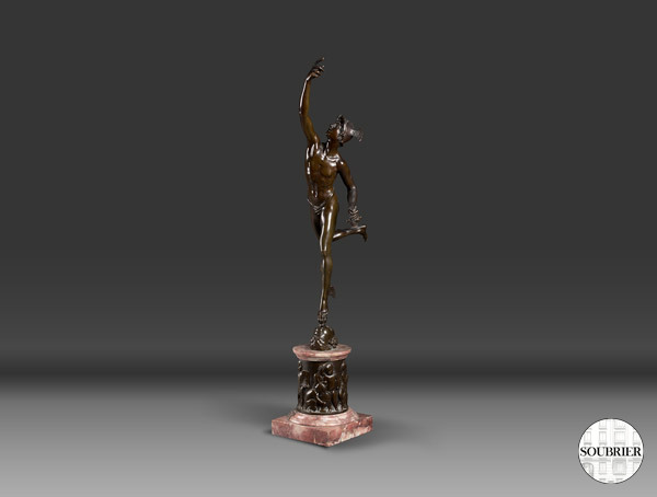 Bronze représentant Mercure