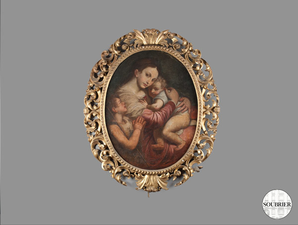 Painting of the Virgin and Child