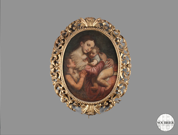 Tableau de la Vierge à l'Enfant