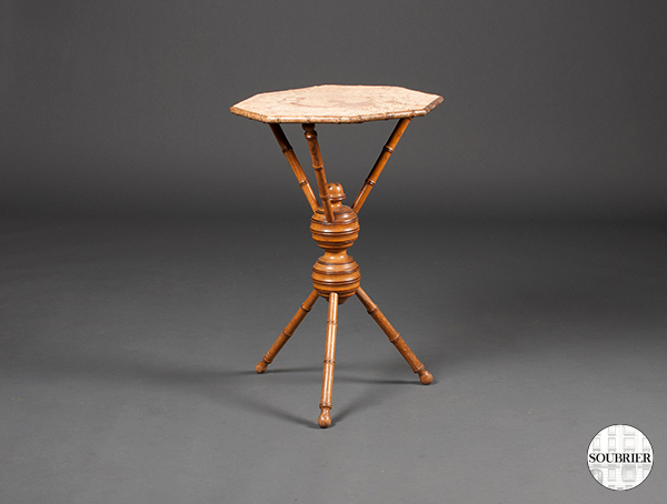 Pedestal bambon nineteenth century