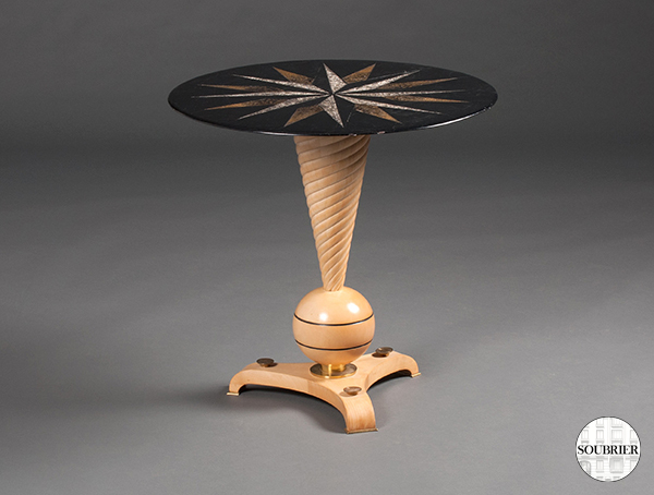The twisted pedestal base