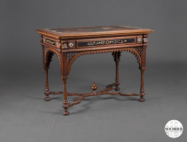 Table syrienne XIXe siècle