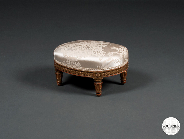 Tabouret de pieds Louis XVI