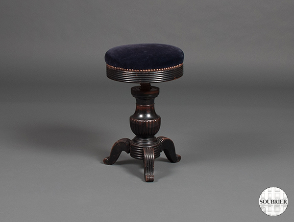 Piano stool Napoleon III