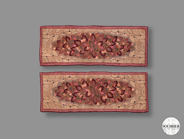 Pair of Art Deco rug