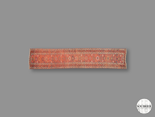 Path of Oriental rugs