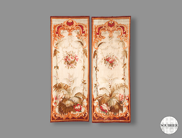Deux tapisseries Napoléon III